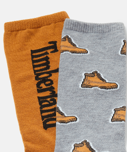 Timberland Men Accessories-2-Pack Timberland® All Over Print Crew Sock- TB0A2PVD052-timberland store 2