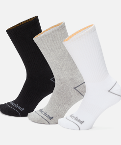 Timberland Men Accessories-3-Pack Bowden Crew Sock- TB0A2PTTM05-timberland store near me