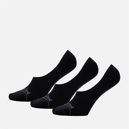 Timberland Men Accessories-3-Pack Bowden Liner No-Show Sock- TB0A2PUD001-black timberland