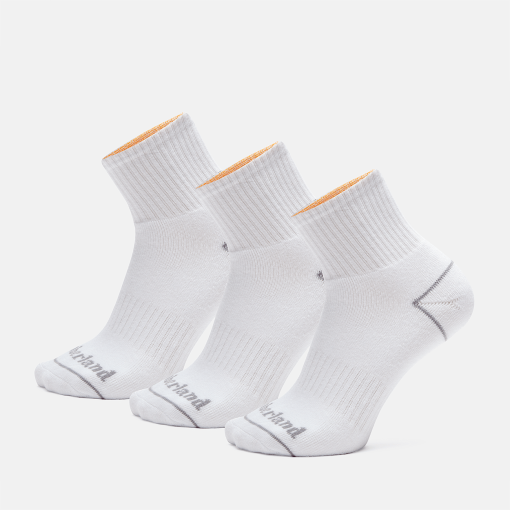 Timberland Men Accessories-3-Pack Bowden Quarter Sock- TB0A2PU2100-timberland pro