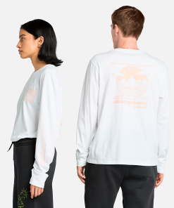 Timberland Featured Collections All Gender Collection-“All Day Outside” Long Sleeve T-Shirt- TB0A6WU1100-timberland sale 2