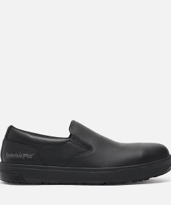 Timberland Timberland PRO® Men’s Footwear-Berkley Slip-On Composite Toe SD10 Work Shoe- TB0A672YEK5-timberland boots on sale