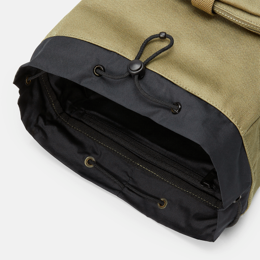 Timberland Men Accessories-Canvas and Leather Backpack- TB0A5Y6K590-black timberland - Image 2