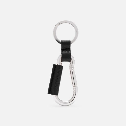 Timberland Accessories Gear-Carabiner Keyring With Leather Details- TB0A5MY1001-timberland near me