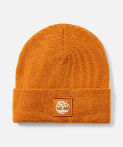 Timberland Men Accessories-Cuffed Beanie With Tonal Patch- TB0A61BX231-timberland outlet