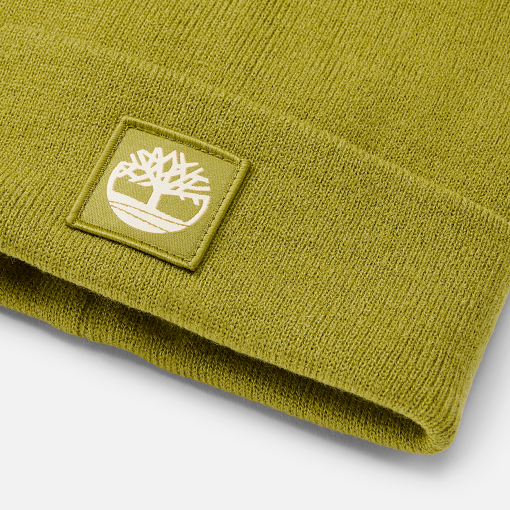 Timberland Men Accessories-Cuffed Beanie With Tonal Patch- TB0A61BXEFO-timberland loafers - Image 2