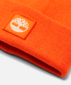 Timberland Men Accessories-Cuffed Beanie With Tonal Patch- TB0A61BX846-timberland store near me 2