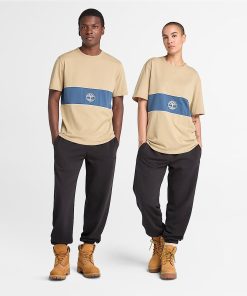 Timberland Clothing Cut-and-Sew Short-Sleeve T-Shirt-Cut-and-Sew Short-Sleeve T-Shirt- TB0A6FB7EQE-timbs