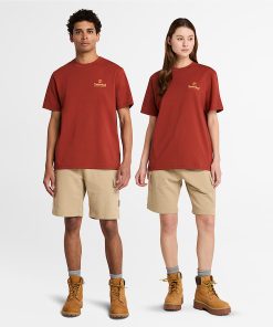 Timberland Clothing Illustrated Tree Logo Back Graphic T-Shirt-Illustrated Tree Logo Back Graphic T-Shirt- TB0A6DG5EOD-timberland loafers