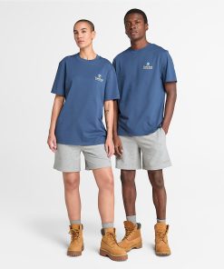 Timberland Clothing Illustrated Tree Logo Back Graphic T-Shirt-Illustrated Tree Logo Back Graphic T-Shirt- TB0A6DG5288-timberland boots on sale