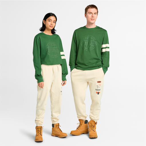 Timberland Featured Collections All Gender Collection-Long Sleeve Graphic T-Shirt- TB0A6X7TEIN-timbs men