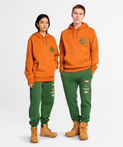 Timberland Featured Collections All Gender Collection-“Made For Working” Graphic Sweatpant- TB0A6WPAEIN-timberland loafers