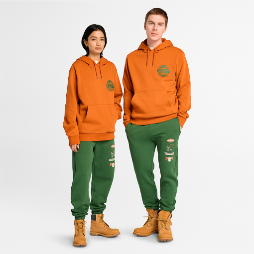 Timberland Featured Collections All Gender Collection-"Made For Working" Graphic Sweatpant- TB0A6WPAEIN-timberland loafers