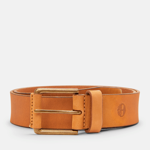 Timberland Men Accessories-Mens 40mm Nubuck Wrapped Buckle Belt- TB0A2MP2231-timberland boots near me