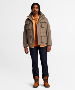 Timberland Men Clothing-Mens Abington Waterproof 3-in-1 Jacket- TB0A6UZJBK0-timberland boots on sale 2