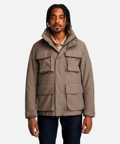 Timberland Men Clothing-Mens Abington Waterproof 3-in-1 Jacket- TB0A6UZJBK0-timberland boots on sale