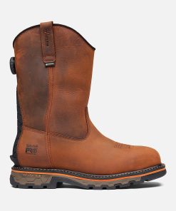 Timberland Timberland PRO® Men’s Footwear-Men’s BOA® True Grit Pull-On Composite Toe Waterproof Work Boot- TB0A66JQEM4-timberlands 2