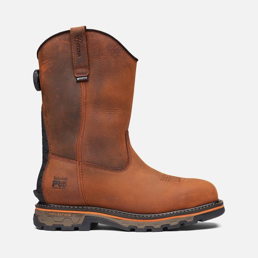 Timberland Timberland PRO® Men's Footwear-Men’s BOA® True Grit Pull-On Composite Toe Waterproof Work Boot- TB0A66JQEM4-timberlands - Image 2