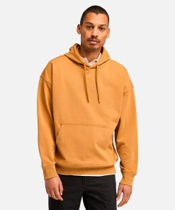 Timberland Men Clothing-Mens Back Logo Hoodie- TB0A6VEXP47-timberland boots near me