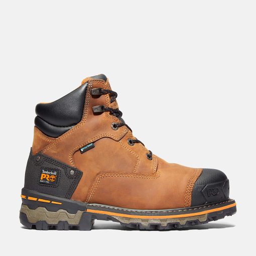 Timberland Timberland PRO® Men's Footwear-Mens Boondock 6" Waterproof Work Boot- TB192673214-timberland outlet - Image 2