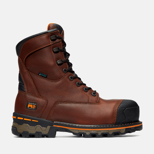 Timberland Timberland PRO® Men's Footwear-Mens Boondock CSA 8" Composite Toe Waterproof Insulated Work Boot- TB189646214-timberlands