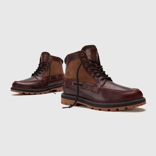 Timberland Footwear Men's Britton Road 7-Eye Moc Toe Boot-Mens Britton Road 7-Eye Moc Toe Boot- TB0A697HEIW-timberland store near me - Image 2