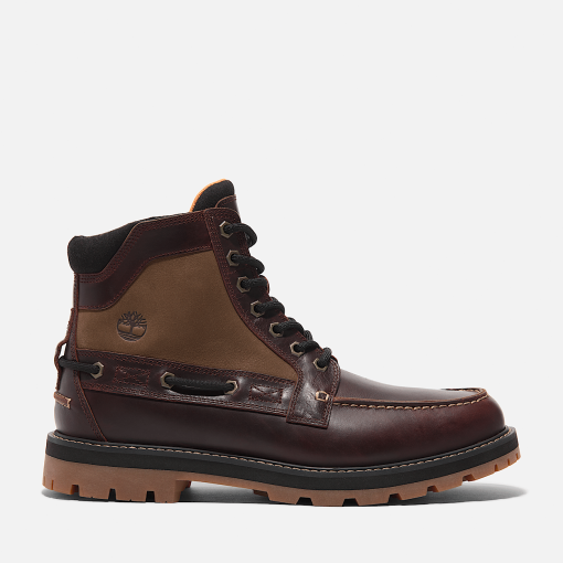 Timberland Footwear Men's Britton Road 7-Eye Moc Toe Boot-Mens Britton Road 7-Eye Moc Toe Boot- TB0A697HEIW-timberland store near me