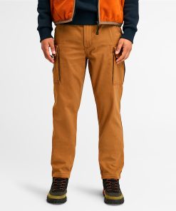 Timberland Men Clothing-Mens Brookline Twill Cargo Pant- TB0A5TVYEH2-timberland sale