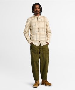 Timberland Men Clothing-Mens Corduroy Check Shirt- TB0A6UUJEHI-timberland loafers 2