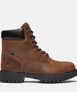 Timberland Timberland PRO® Men’s Footwear-Mens Direct Attach 6″ Soft Toe Waterproof Work Boot- TB138020242-timberlands