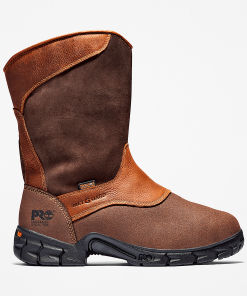 Timberland Timberland PRO® Men’s Footwear-Mens Excave Met Guard Pull-On Steel Toe Waterproof Work Boot- TB089652214-timberland boots near me