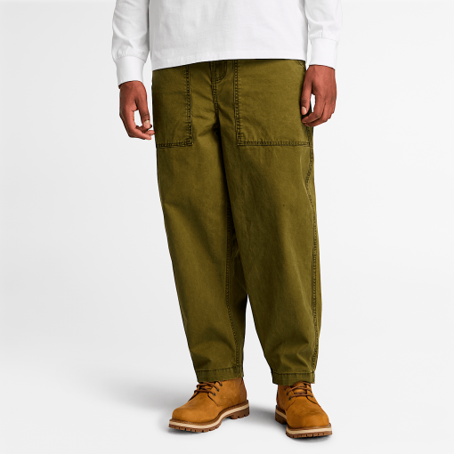 Timberland Men Clothing-Mens Goffstown Garment Dye Oxford Fatigue Pant- TB0A6UQT302-timberland sale