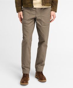 Timberland Men Clothing-Mens Goffstown Washed Canvas Fatigue Pant- TB0A6V16BK0-timberland boots near me