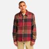 Timberland Men Clothing-Mens Windham Brushed Twill Overshirt- TB0A6UV6433-timberland store 3