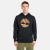 Timberland Men Clothing-Mens Stack Logo Colored Long Sleeve Tee- TB0A5VBB001-black timberland 4