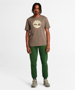 Timberland Men Clothing-Mens Kennebec River Tree Logo Short Sleeve T-Shirt- TB0A2C2RBK0-timberland loafers 2