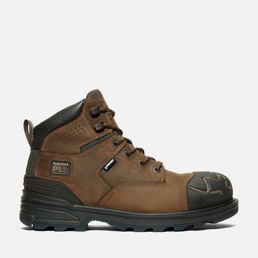 Timberland Timberland PRO® Featured-Mens Magnitude 6" Waterproof Composite Toe Work Boot- TB0A5QFJ214-timbs men