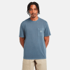 Timberland Men Clothing-Mens Merrymack River Garment Dye Back Graphic T-Shirt- TB0A6VN6EFL-tims shoes 4