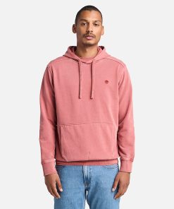 Timberland Men Clothing-Mens Merrymack River Garment Dye Hoodie- TB0A5U9KEOD-timberland boots on sale