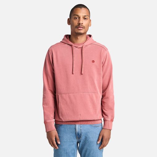 Timberland Men Clothing-Mens Merrymack River Garment Dye Hoodie- TB0A5U9KEOD-timberland boots on sale