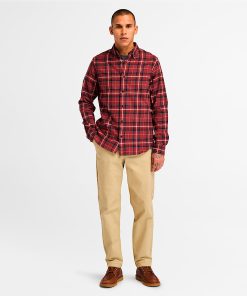 Timberland Men Clothing-Mens Midweight Flannel Check Shirt- TB0A6V4AEFF-black timberland 2