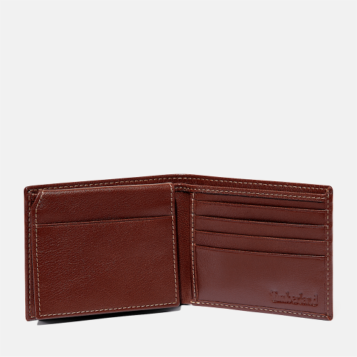 Timberland Men Accessories-Mens Milled Leather Bifold Wallet- TB0A1DKF214-timbs - Image 2