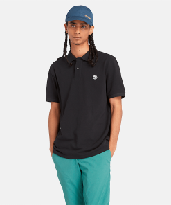 Timberland Men Clothing-Men’s Millers River Pique Polo Shirt- TB0A26N4001-timberland boots near me