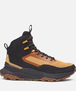 Timberland Men Footwear-Mens Motion Access Mid Waterproof Hiking Boot- TB0A6DB3EZ0-timberland store