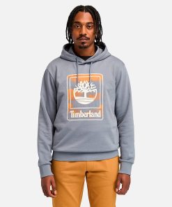 Timberland Gift Guide Holiday Exclusives-Mens Outdoor Graphic Brushback Hoodie- TB0A6W9T073-timberland near me