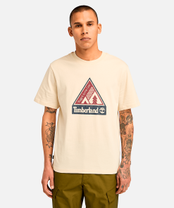 Timberland Men Clothing-Mens Outdoor Inspired Front Graphic T-Shirt- TB0A62QQEFL-timberland store