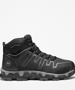 Timberland Timberland PRO® Men’s Footwear-Mens Powertrain Sport Mid Alloy Toe Work Sneaker- TB1A1JYQ001-timberland boots on sale