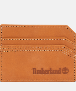 Timberland Men Accessories-Mens Quad Stitch Nubuck Card Case- TB0A2MPB231-timberland boots near me