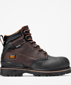 Timberland Timberland PRO® Men’s Footwear-Mens Rigmaster 6″ Steel Toe Waterproof Work Boot- TB1A11RO214-timbs men