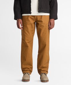 Timberland Men Clothing-Mens Rindge Washed Canvas Carpenter Pant- TB0A68NPEH2-tims shoes